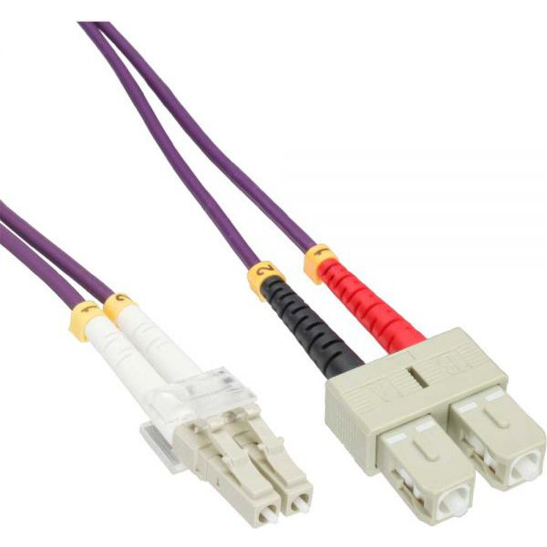 InLine 88641P cavo InfiniBand e in fibra ottica Viola