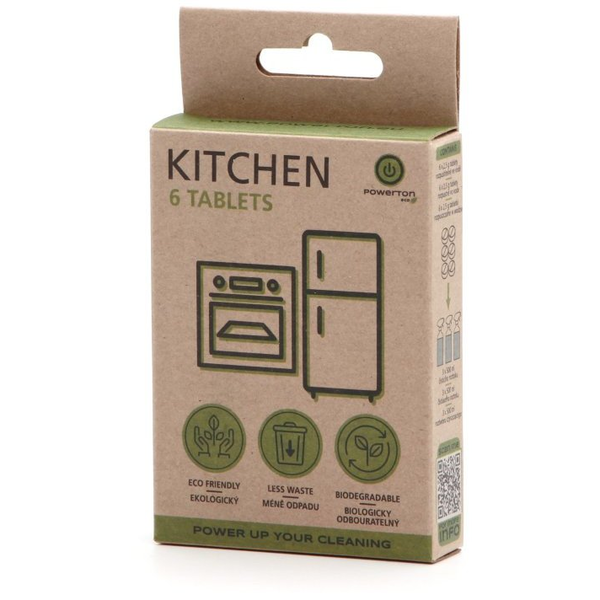 Tabletki czyszcz�ce Powerton Eco, 6 szt. (1,5 litra preparatu), kuchania