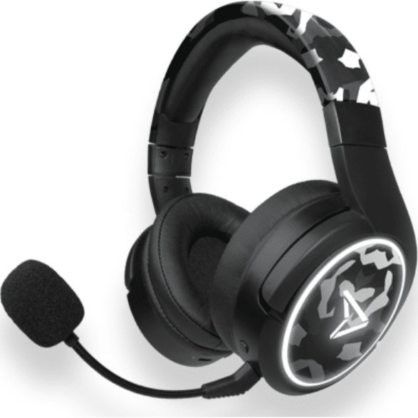 Steelplay Impulse Headset Vezetékes és vezeték nélküli Fejpánt Játék Bluetooth Fekete, Terepszínű (JVAMUL00158)