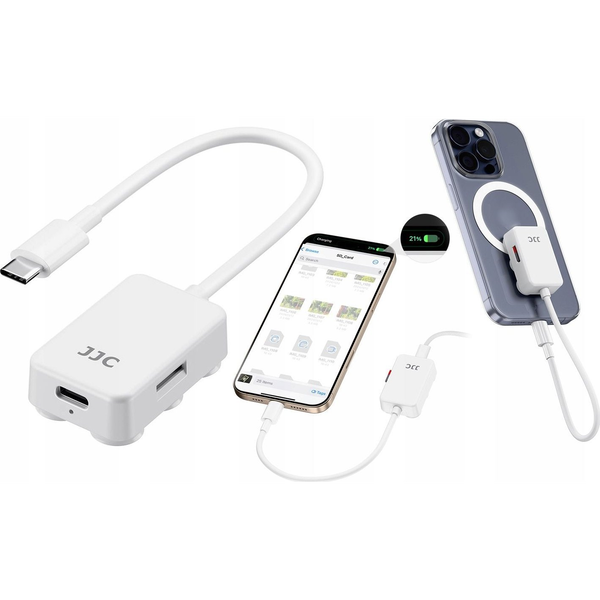 Czytnik Kart Pamięci Micro SD MicroSD 2x Port USB-C USB TYPE-C do Telefonu / PDB-UC