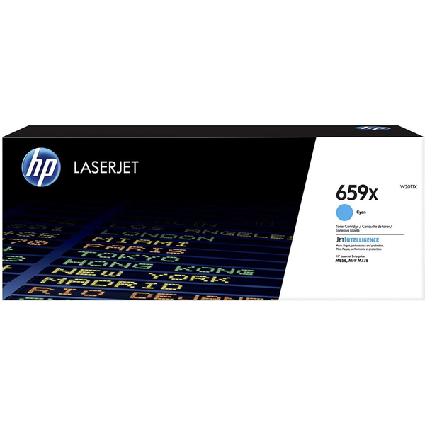 HP LaserJet 659X High Yield Cyan Original Toner Cartridge tonerová náplň 1 kusů