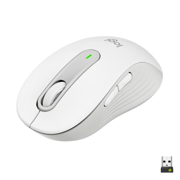 Logitech Signature M650 vezeték nélküli egér piszkosfehér közepes