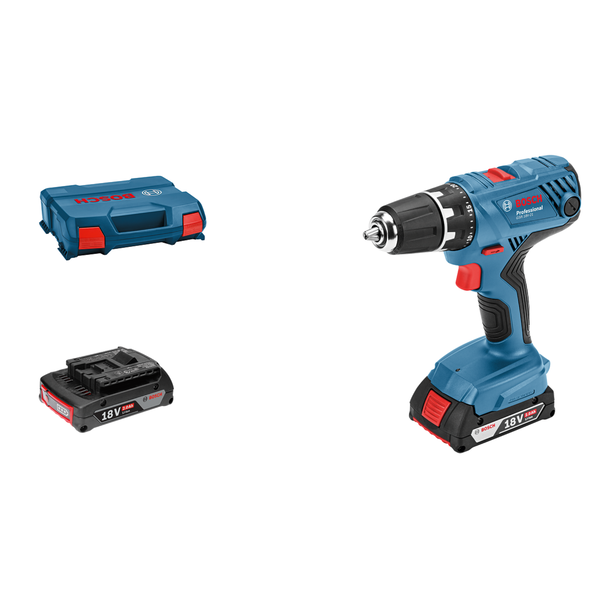 Bosch GSR 18V-21 Professional 1800 об/мин Черен, Син