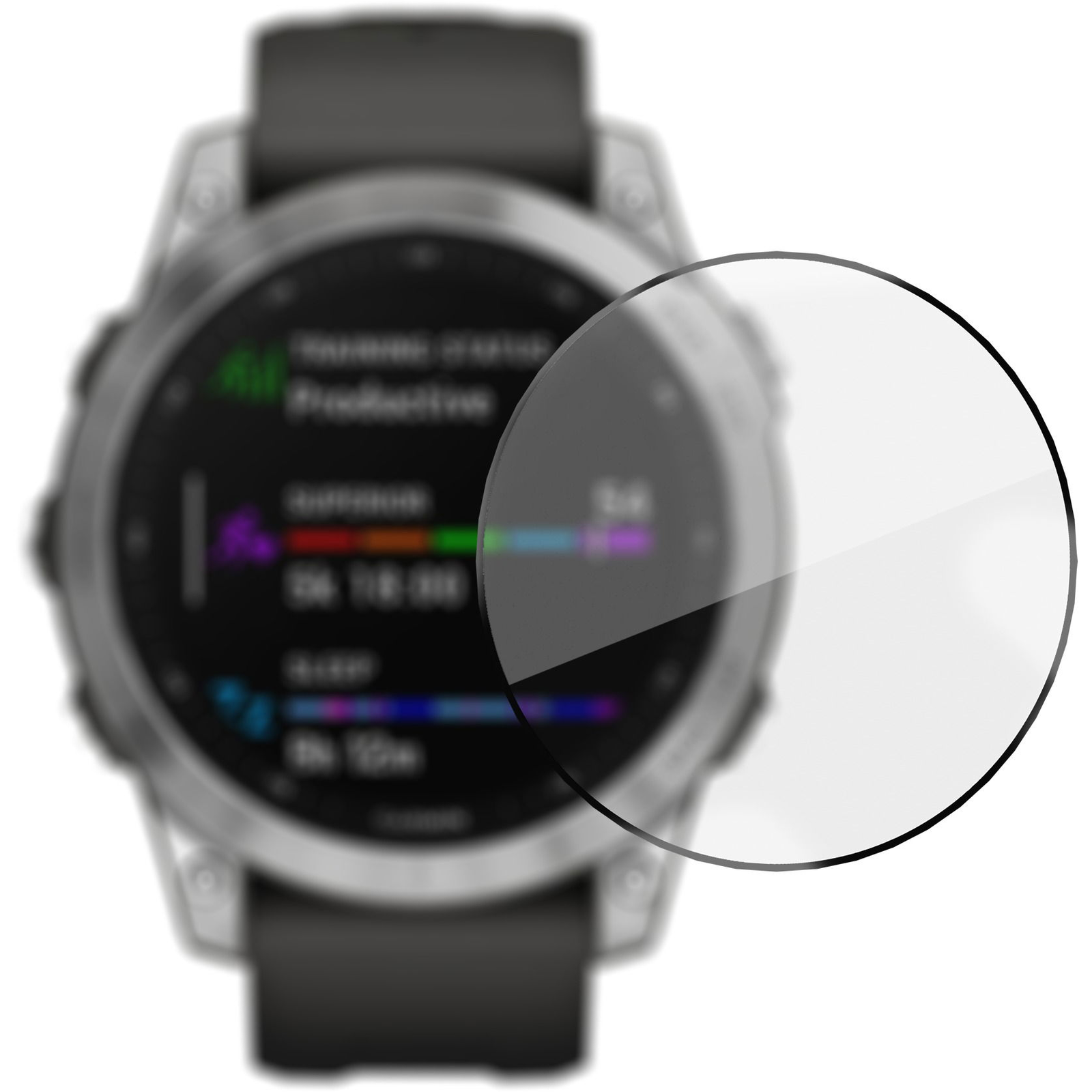 AlzaGuard Flexglass Garmin Fenix 7S üvegfólia (AGD-TGW71)