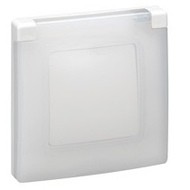 Legrand 665000 Niloé IP44 fehér 1-es keret (665000)