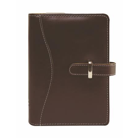 Saturnus gyűrűs kalendárium betétlapokkal M-es műbőr barna (19SM437-001 / NKM437B) (19SM437-001)