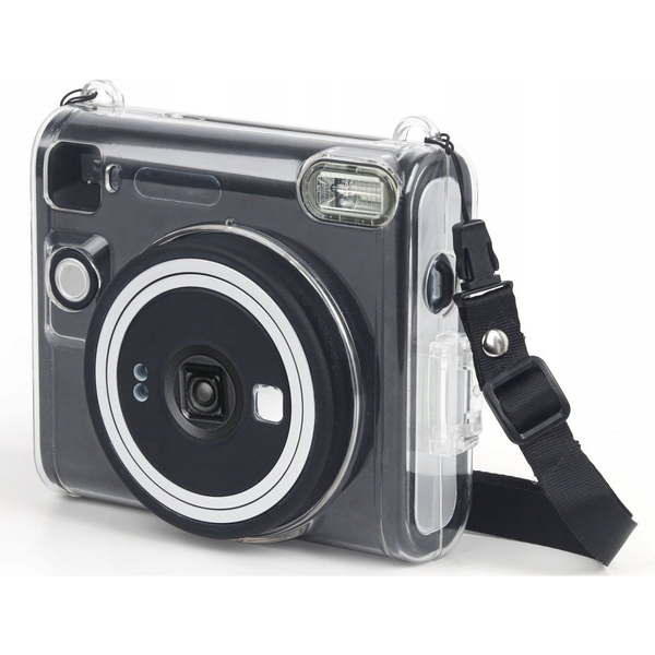  LoveInstant Futerał Etui Pokrowiec Case Do Fuji Fujifilm Instax Square Sq40 Sq 40 /przezroczysty