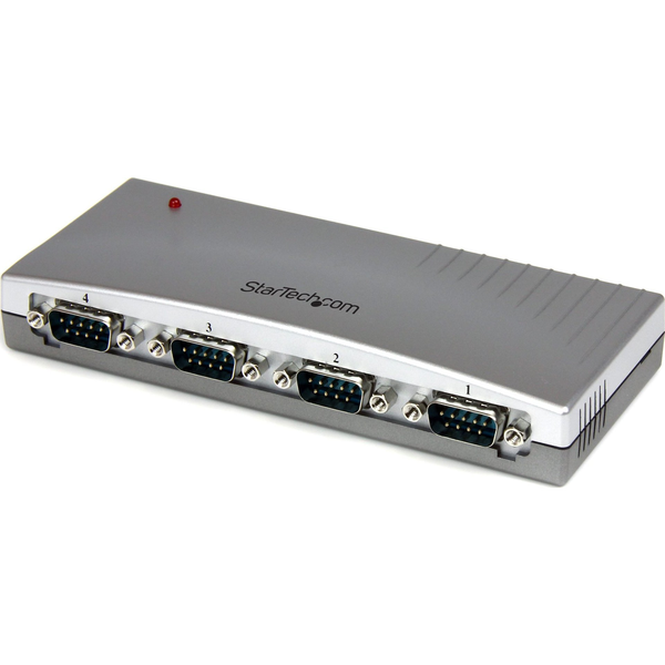StarTech.com ICUSB2324 interface hub Zilver