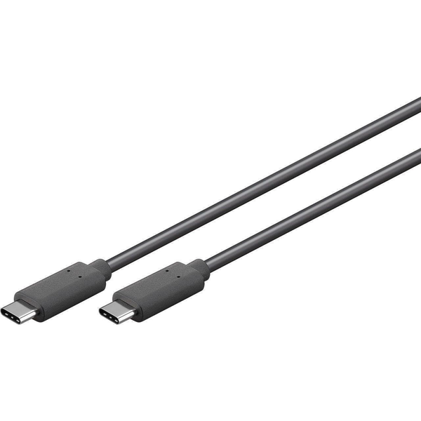 Microconnect USB3.2CC0.5 cavo USB USB 3.2 Gen 2x2 0,5 m USB C 100 W Nero