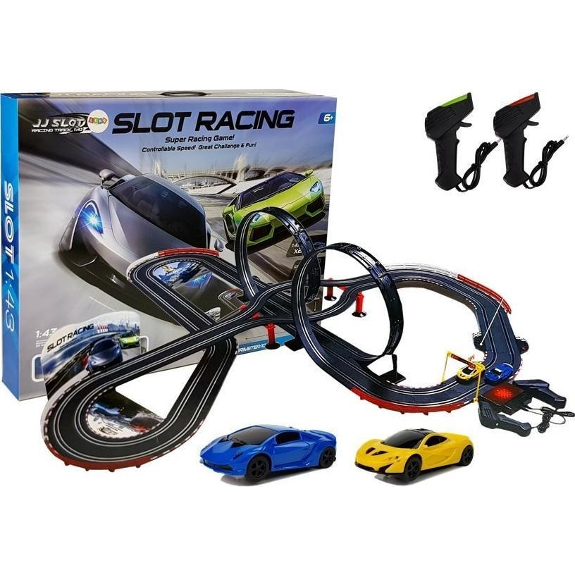 Hatalmas Versenypálya 2 Hurok 1_43 Pilot Autók 1020 cm (7625)