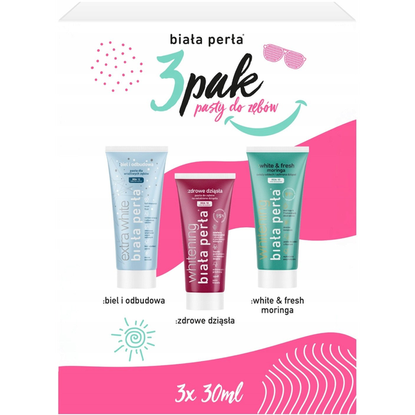 Biała Perła BIAŁA PERŁA 3x30ml (biel