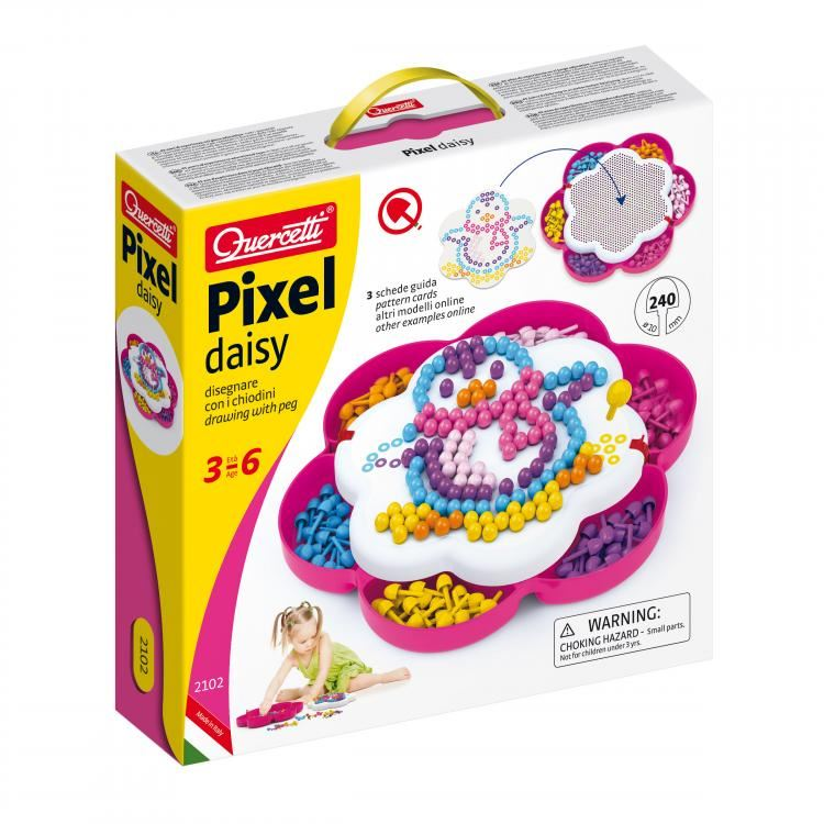 Quercetti "Pixel Daisy" pötyi készlet 120db (2102) (qu2102)