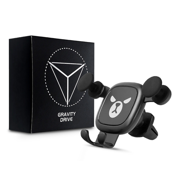 Univerzális szellőzőrácsba illeszthető autós tartó - Bad Bear Gravity Car Holder- fekete