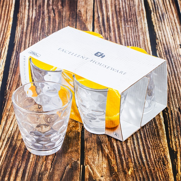 Pohárkészlet - üveg 4db-os (187129)