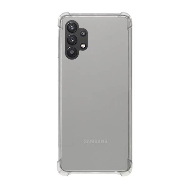 Szilikon telefonvédő (közepesen ütésálló, légpárnás sarok) ÁTLÁTSZÓ [Samsung Galaxy A32 5G (SM-A326)] (5996591036656)