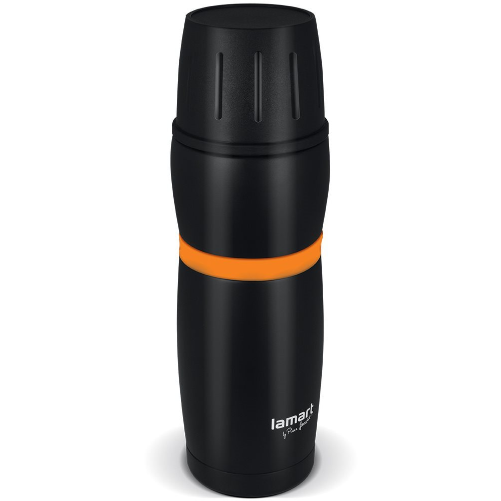 Lamart termosz 480ml fekete/narancssárga CUP LT4054 (LT4054)