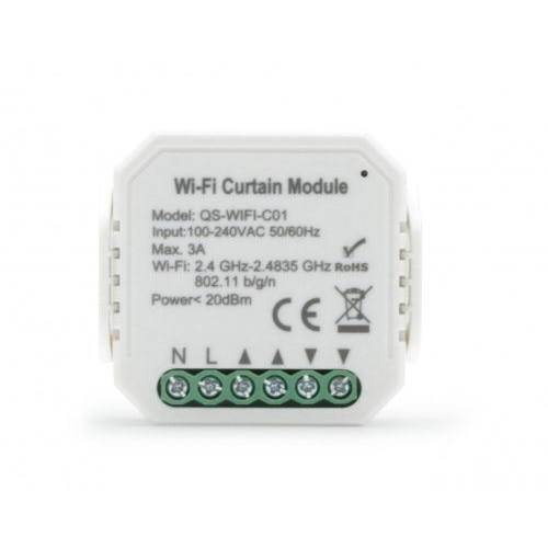 SMARTZILLA Tuya WIFI redőny/függöny kapcsoló okosító (2046405) (smart2046405)