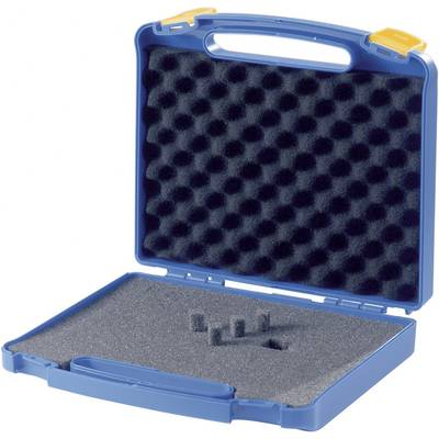 Licefa Müanyag koffer, műszerkoffer hullámos habszivacs betéttel, 245 x 220 x 50 mm (814230) (814230)