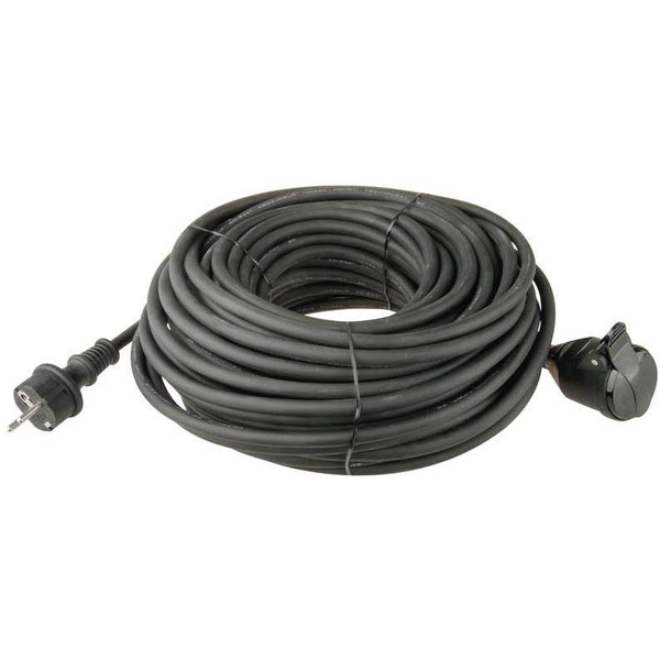 Emos gumi hosszabbító kábel 10 m 3x 1,5 mm, fekete