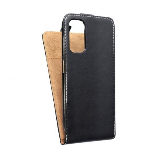 Xiaomi Redmi Note 11/11S Flip tok szilikon belsővel fekete (64461) (egy64461)