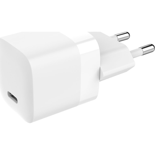 Ładowarka Vision VISION Professionelles, installationstaugliches USB-C-Schnellladegerat mit EU-Steckeradapter - 30 JAHRE GARANTIE - Aus Werk mit MFI-Zertifizierung - 30 W - 5 V / 3 A oder 9 V / 2,2 A oder 12 V / 1,67 A - USB-C-Buchse - EU CEE 7/7 Schuko-S