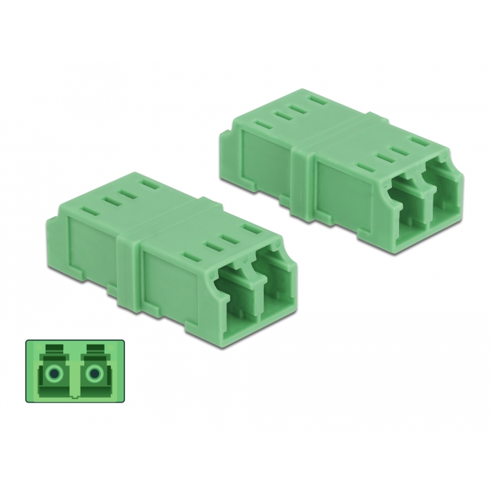 Delock Kapcsoló LC Duplex anya - LC Duplex anya 4 db (85924) (85924)