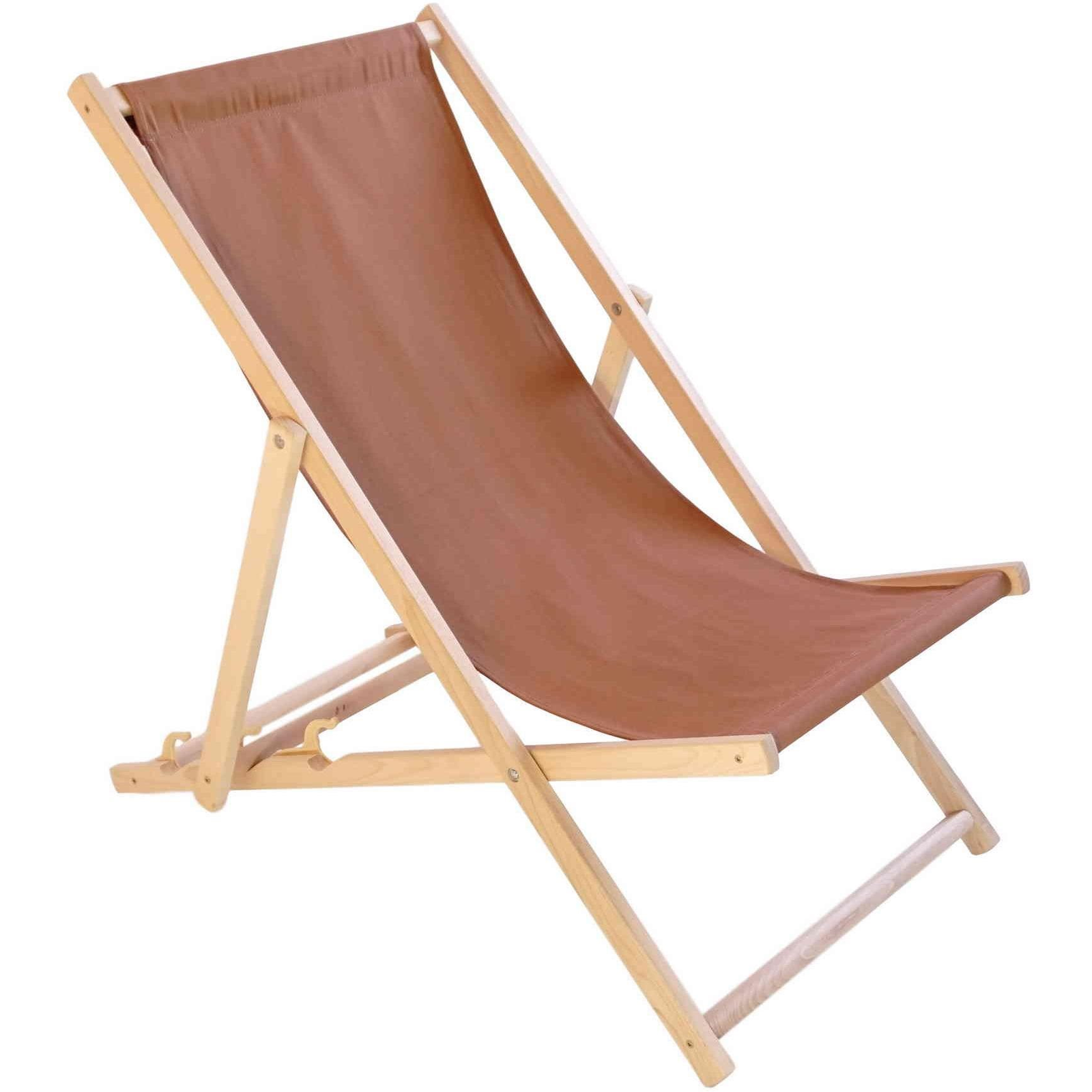 ROJAPLAST Összecsukható strandszék BAHAMA, barna (5905919011848)