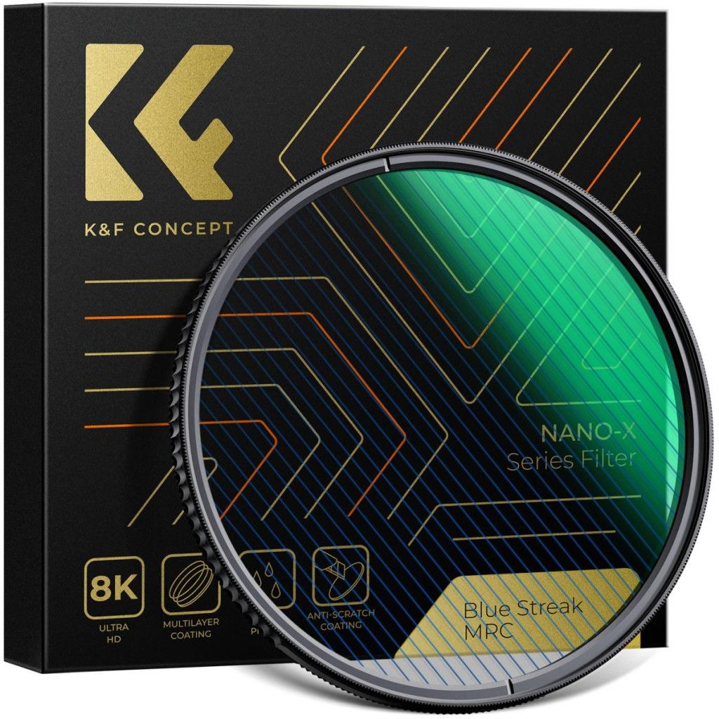 K-F CONCEPT NANO-X Blue Streak szűrő (Green Coated) 82mm (KF-01-2102)