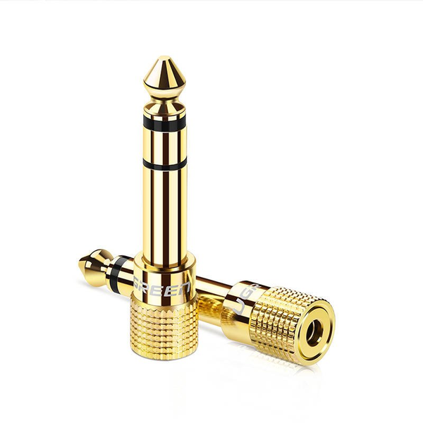 Ugreen 20503 Kabeladapter 6.35mm 3.5mm Gold