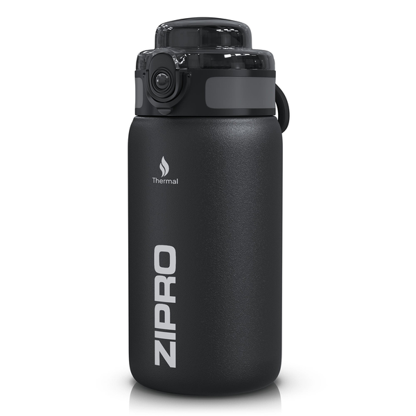 Zipro Thermal Bottle 500 ml Stainless Steel Black