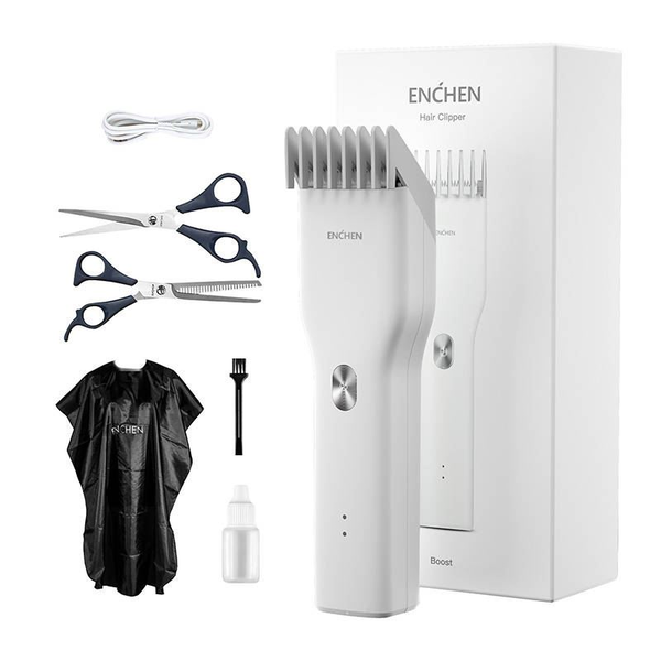 Машинка за подстригване ENCHEN BOOST-W, 3-21mm, включени аксесоари