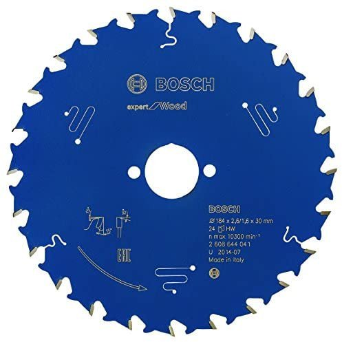 Bosch EXPERT Wood Körfűrészlap 184x2,6/1,6 30 mm, T24 fog, HW kézi fűrészekhez, fához (2608644041)