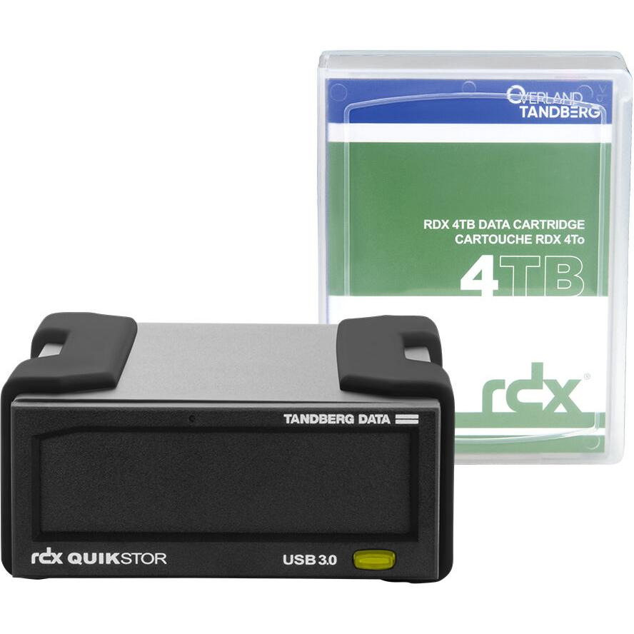 Overland-Tandberg 8866-RDX biztonsági tárolóeszköz Háttértároló RDX patron 4 TB (8866-RDX)