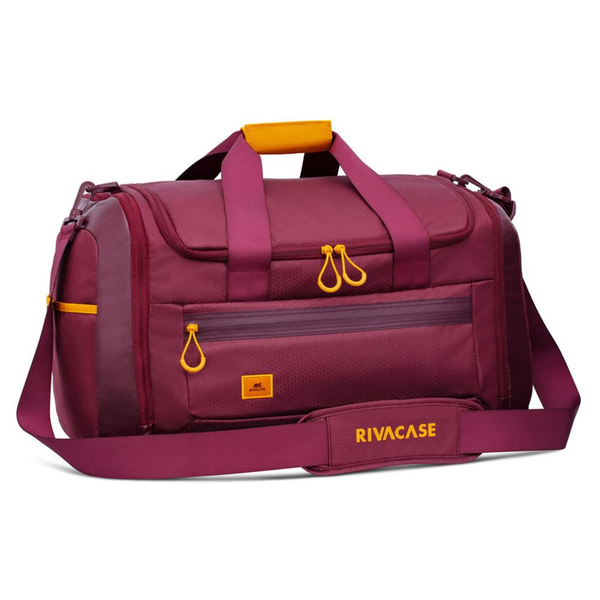 Geanta sport/geanta de voiaj, Rivacase, Poliester, Dijon 35L, Visiniu