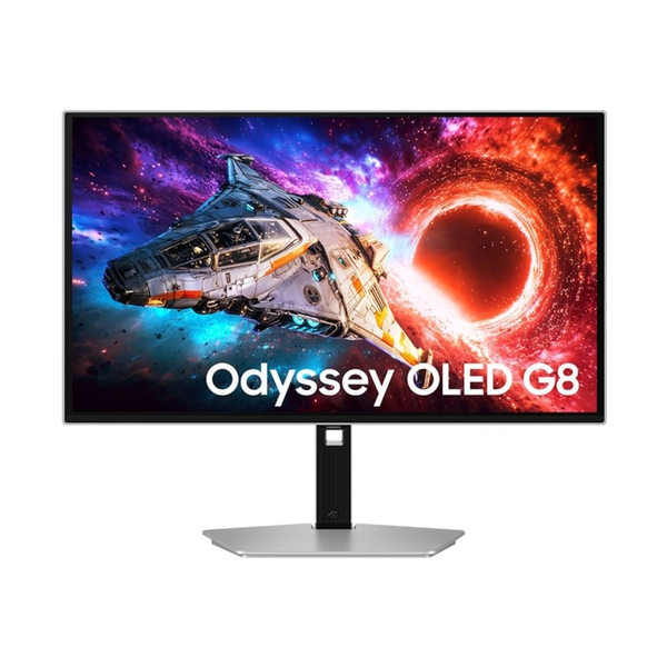 Samsung G80SH computerskærm 68,6 cm (27") 3840 x 2160 pixel 4K Ultra HD OLED Sølv