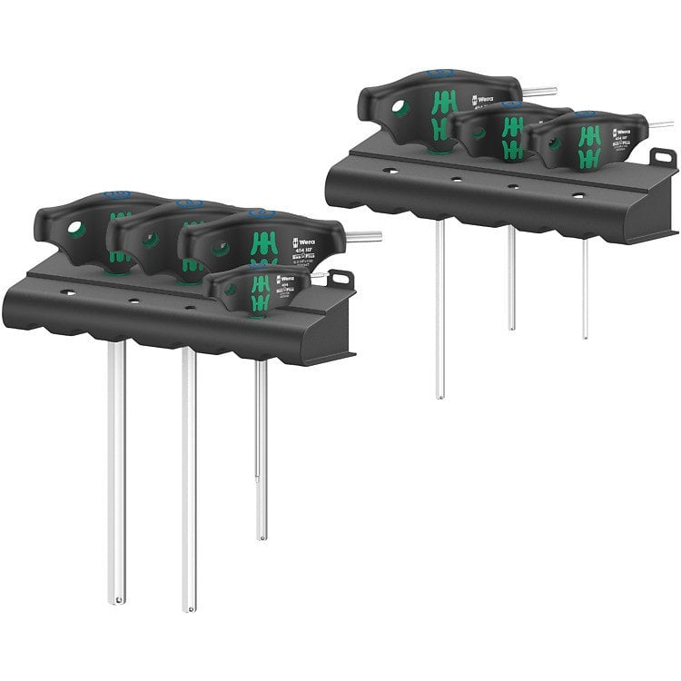 Wera 454/7 HF Set 1 T- Imbuszkulcs készlet Fali tartóval (7db /csomag) (05023450001)