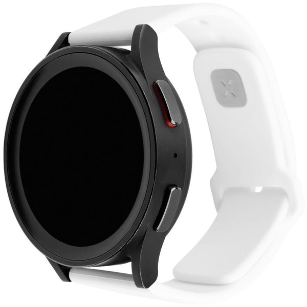 FIXED Silicone Sporty Strap with Quick Release 20mm smartwatch - fehér