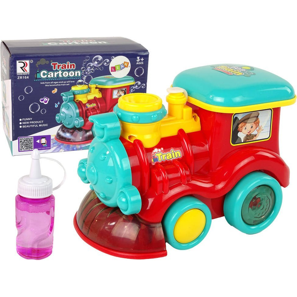 Szappanbuborék Mozdony Hajtások Fény Piros (15143)