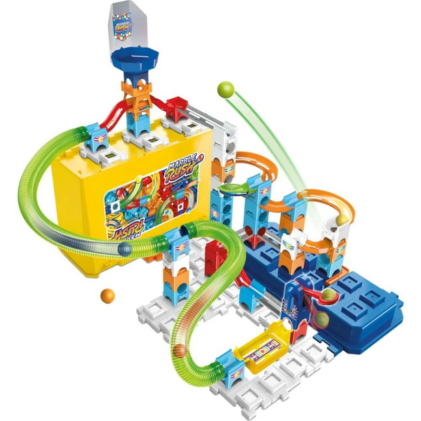 VTech M400 Build & Store Box - Kreatív Golyópálya Katapult készlet
