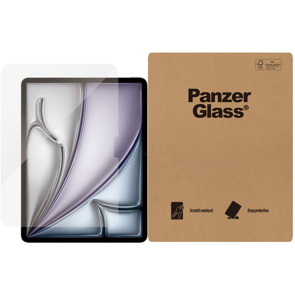 PanzerGlass ® Screen Protector iPad Air 11'' (2025-2024) | iPad 11'' (2025-2024) | iPad 10.9'' (2022) | Ultra-Wide Fit | Bulk Číra ochranná fólia na displej Apple 50 kusov