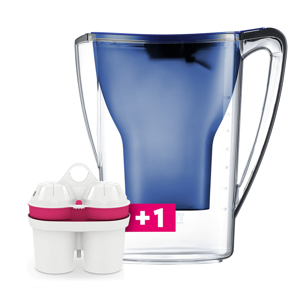 BWT Aqualizer Home Vízszűrő kancsó 2,7L - Kék + 1db szűrő (125557842)