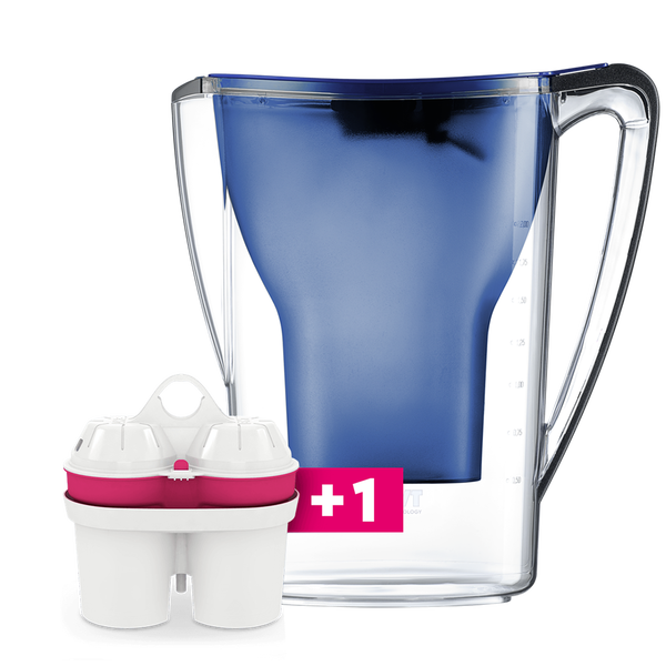 BWT Aqualizer Home Vízszűrő kancsó 2,7L - Kék + 1db szűrő