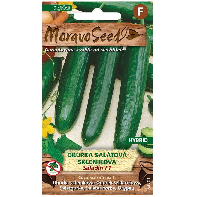 MORAVOSEED Üvegházi saláta uborka SALADIN F1 - hibrid (2072mm)