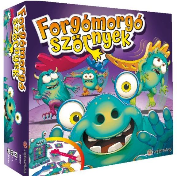 ReflexShop Forgómorgó szörnyek társasjáték (LSLMMRS) (LSLMMRS)