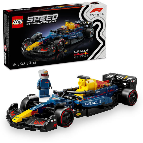 LEGO Speed Champions 77243 Formula 1 Bolid Oracle Red Bull Racing RB20