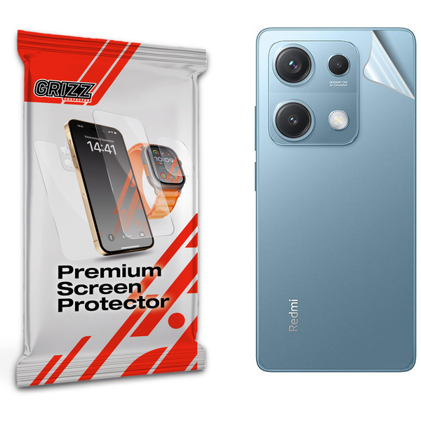 Folia na tył GrizzGlass SatinSkin do Xiaomi Redmi Note 14S