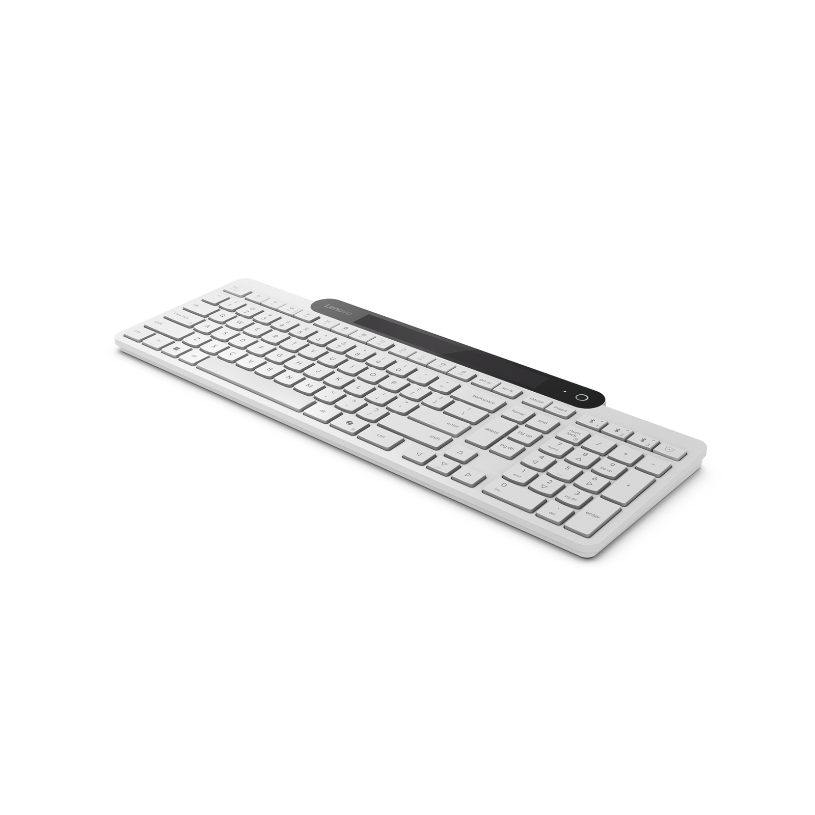 Клавиатура Lenovo 800 Self-Charging — GY41R69609, бяла