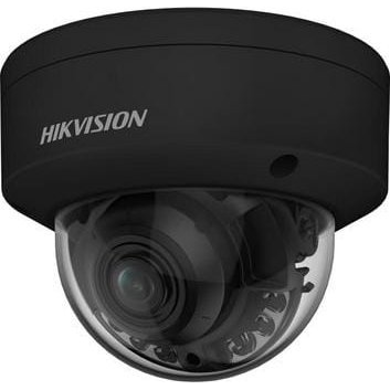 Hikvision DS-2CD2747G2HT-LIZS(2.8-12)/eF/BLK 4 MP Smart Hybrid Light with ColorVu Motorized Varifocal Dome Network Camera (311325037)
