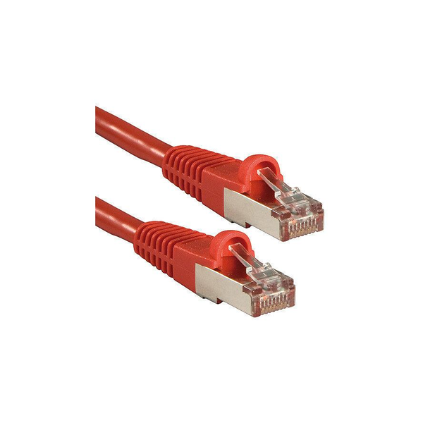 Lindy 47368 Netzwerkkabel Rot 10 m Cat6 S/FTP (S-STP)