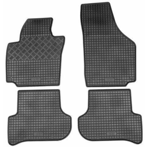RIGUM Rubber Car Mats for Škoda YETI (7606X12)
